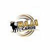 Raja Cards Logo with French Bulldog